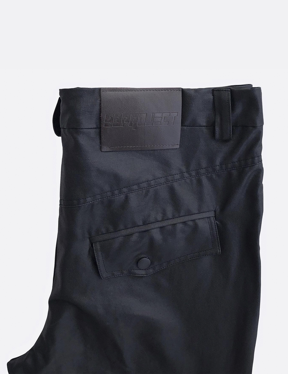 Kaki Waxed Double-Knee Flared Trousers (Số lượng giới hạn) - Ảnh 3